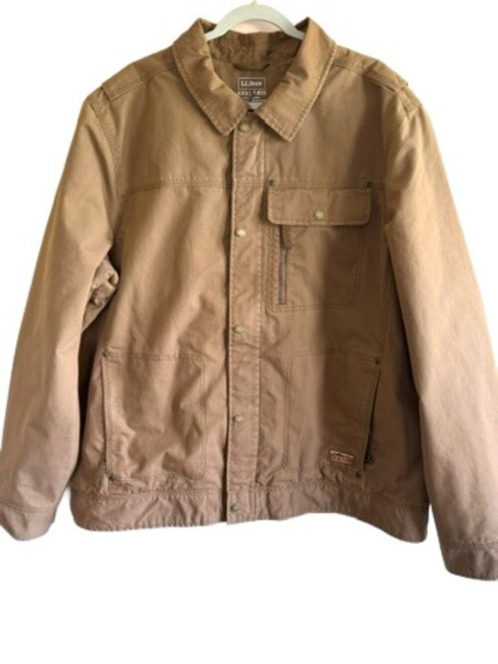 L.L.Bean Men’s XXXL Brown Insulated Chore Barn Jacket PrimaLoft